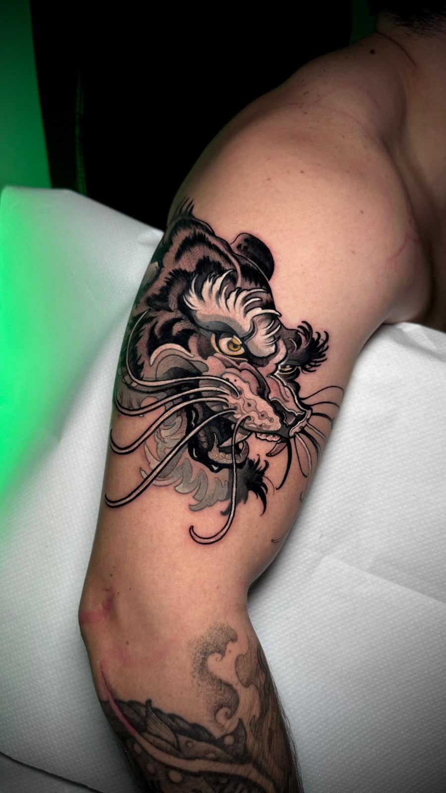 Tatuaje New School, Neotradicional, Freehand por Criker en Utopía Tattoo Barcelona