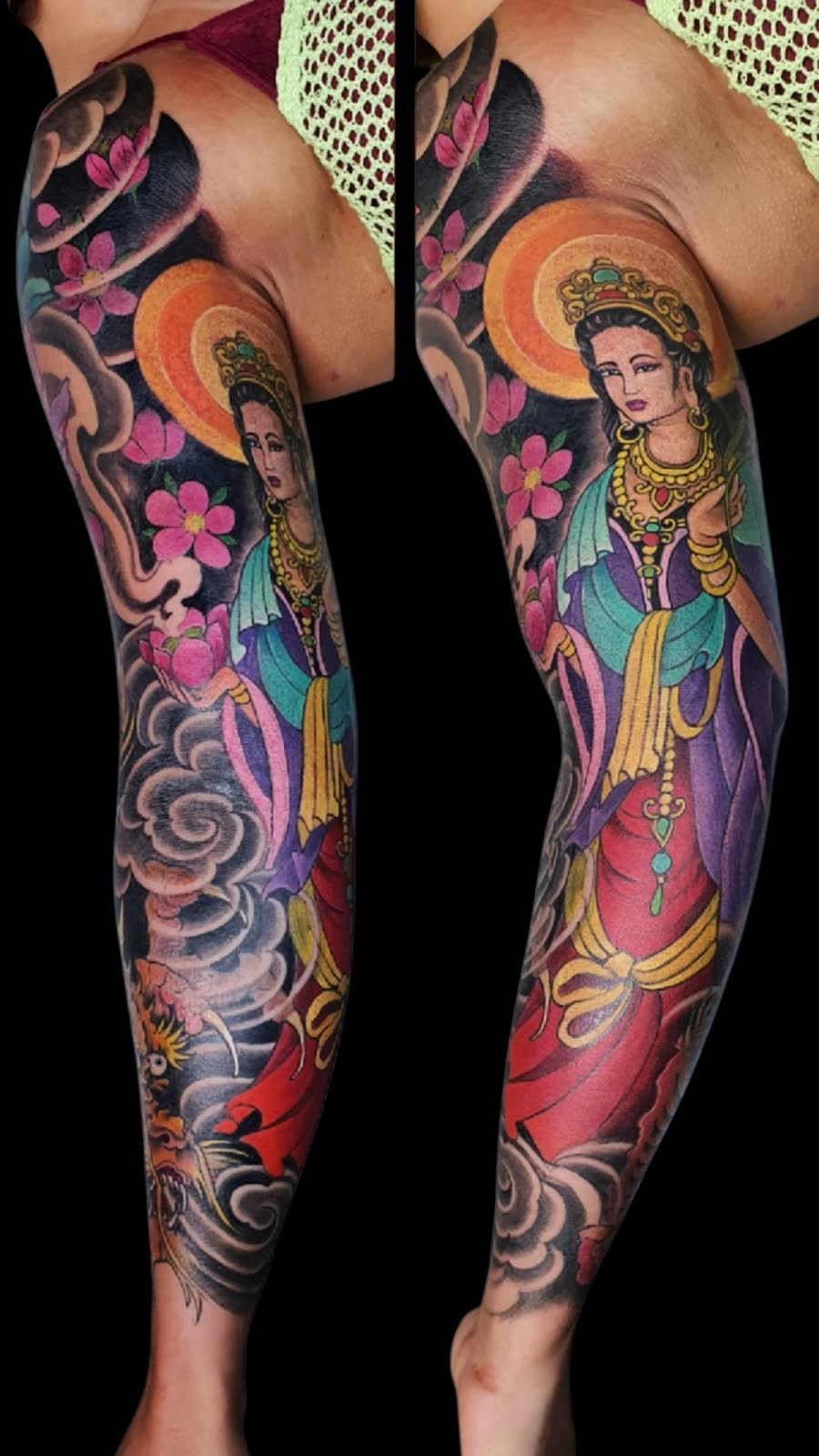 Tatuaje Ornamental, Freehand por Pablo en Utopía Tattoo Barcelona