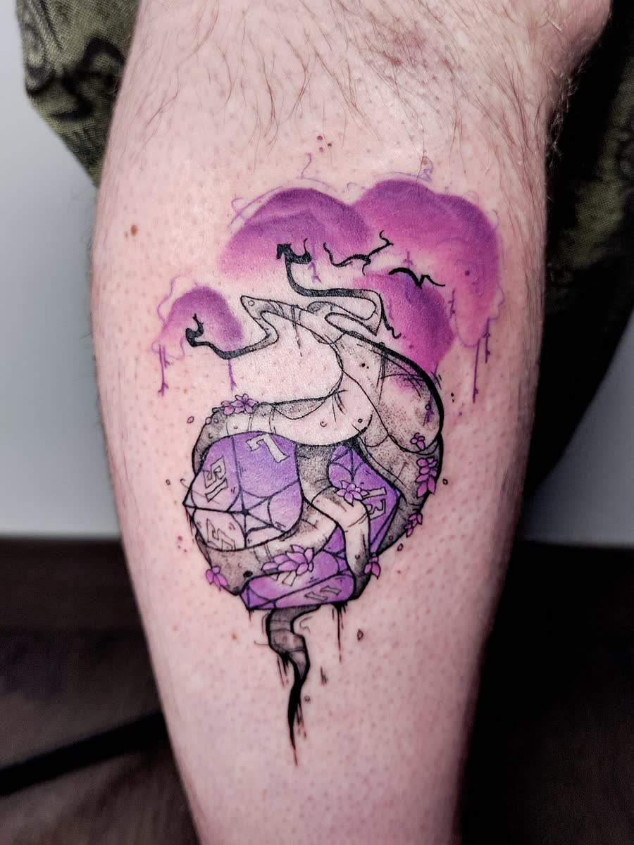 Tatuaje Anime por Sara en Utopía Tattoo Barcelona