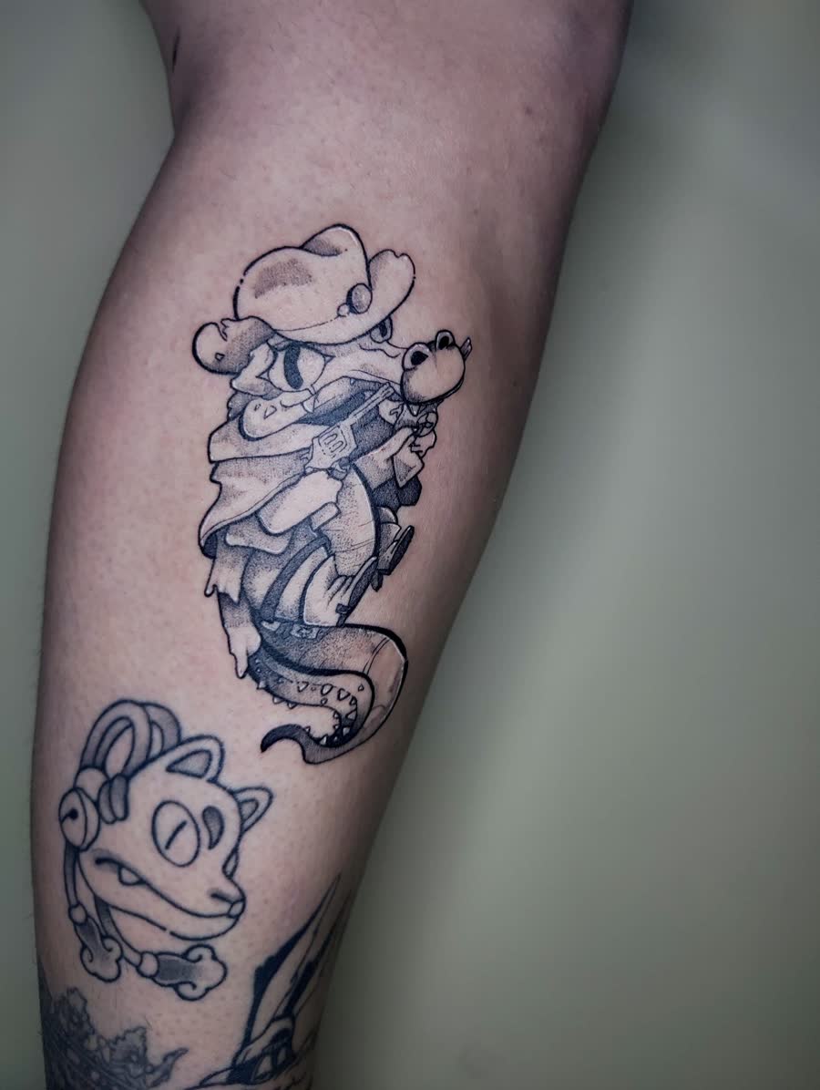 Tatuaje Anime por Sara en Utopía Tattoo Barcelona